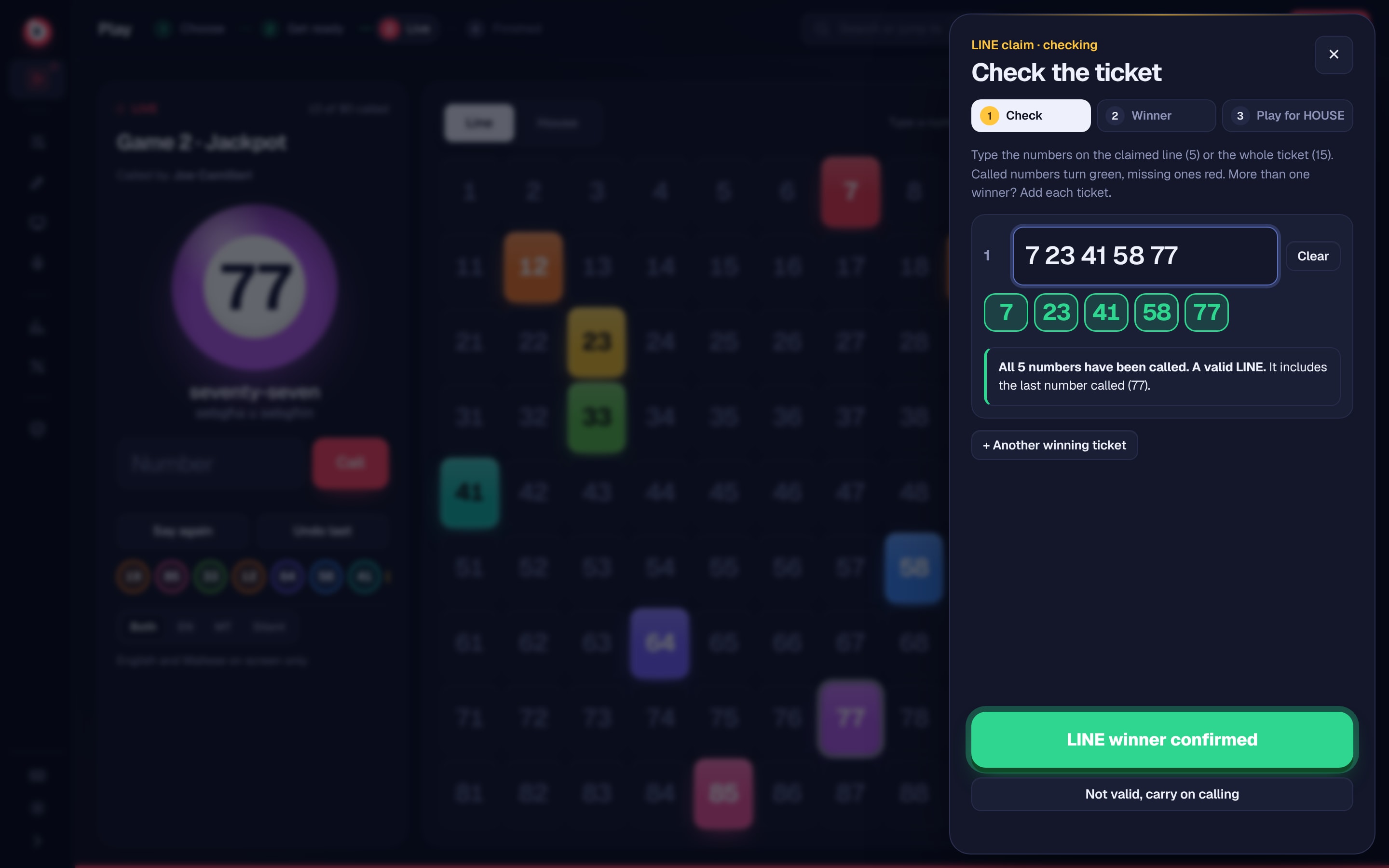 claim check