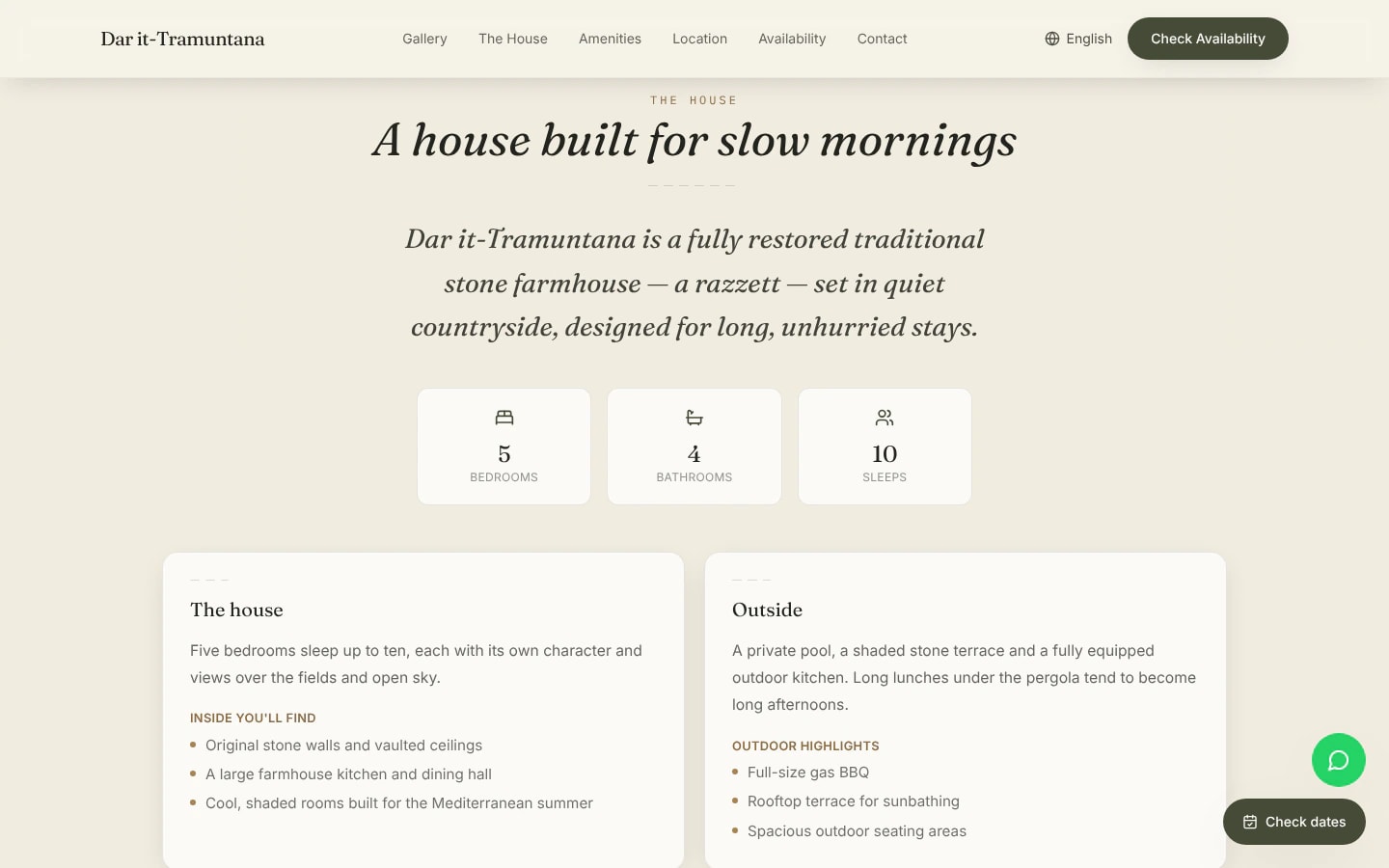 home details