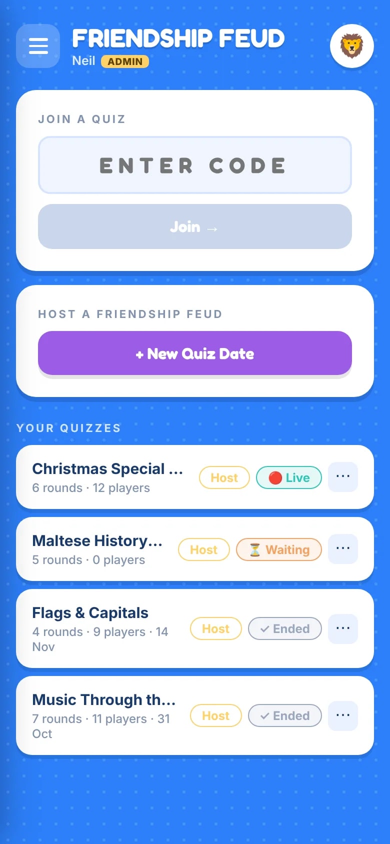 Quiz Portal